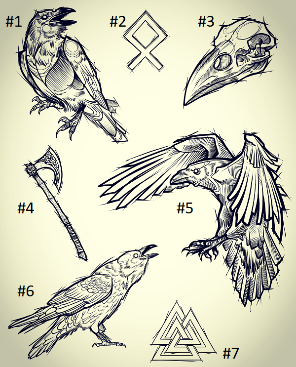 Tatouages Celtiques Corbeau Creations Kadi Tattoo